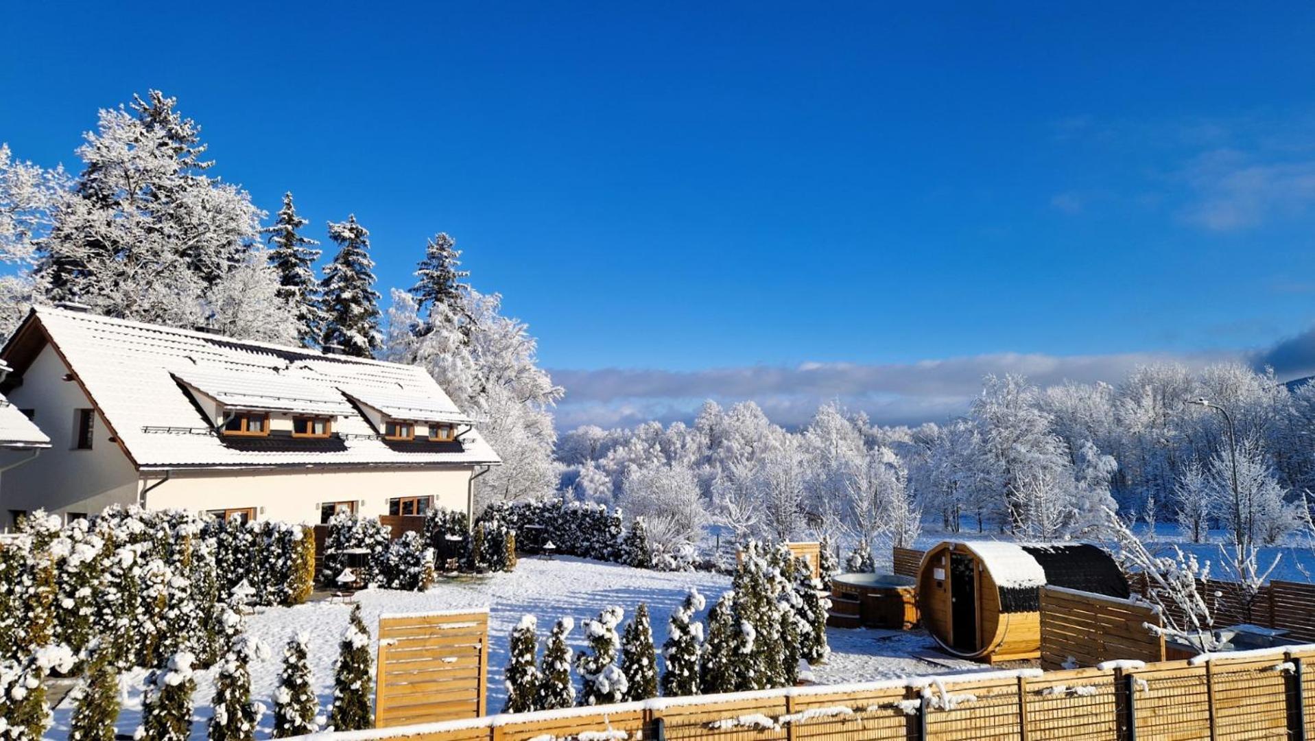 Widokowo - Domki Z Widokiem Na Sniezke Z Jacuzzi I Sauna Карпач Екстер'єр фото
